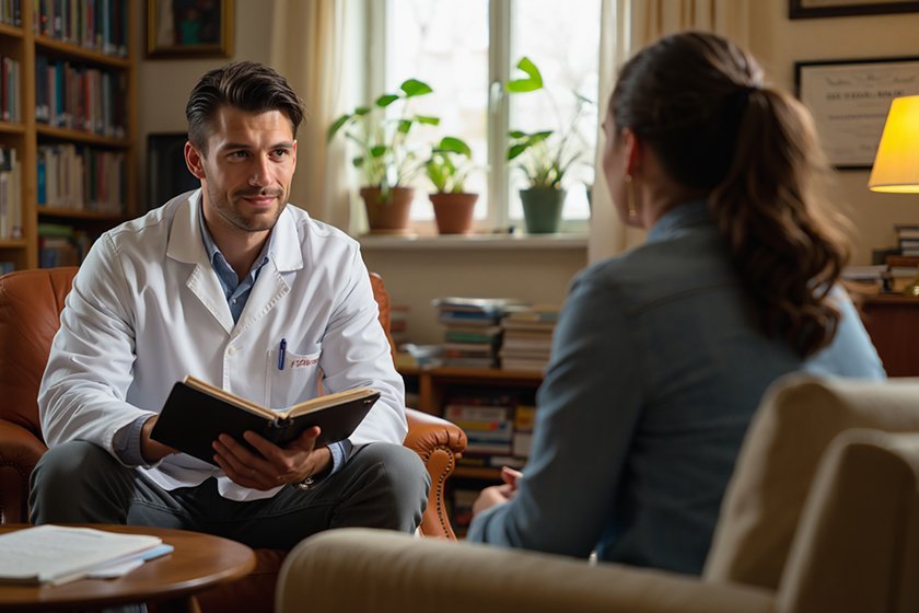 Прием у психиатра